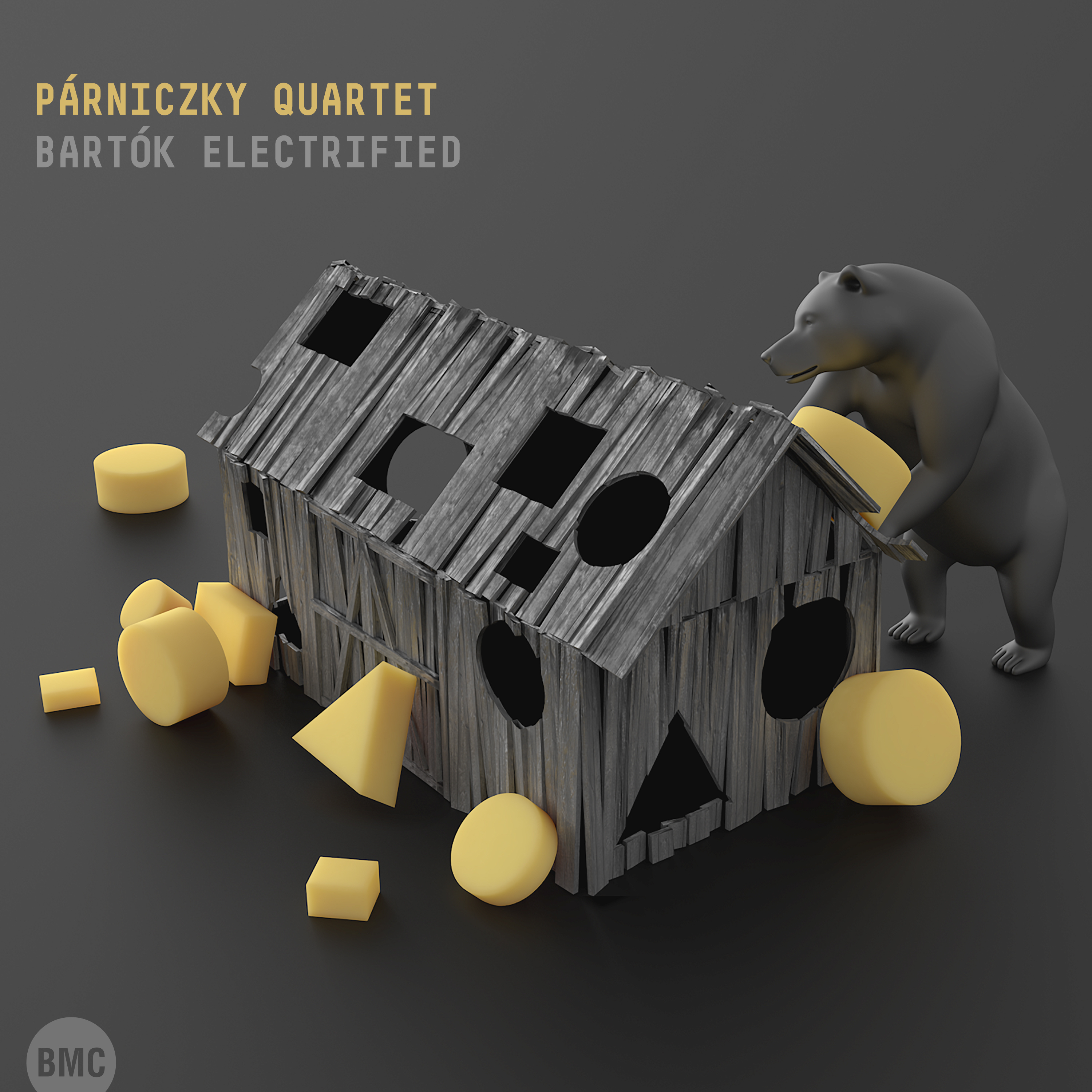 Bartók Electrified album cover